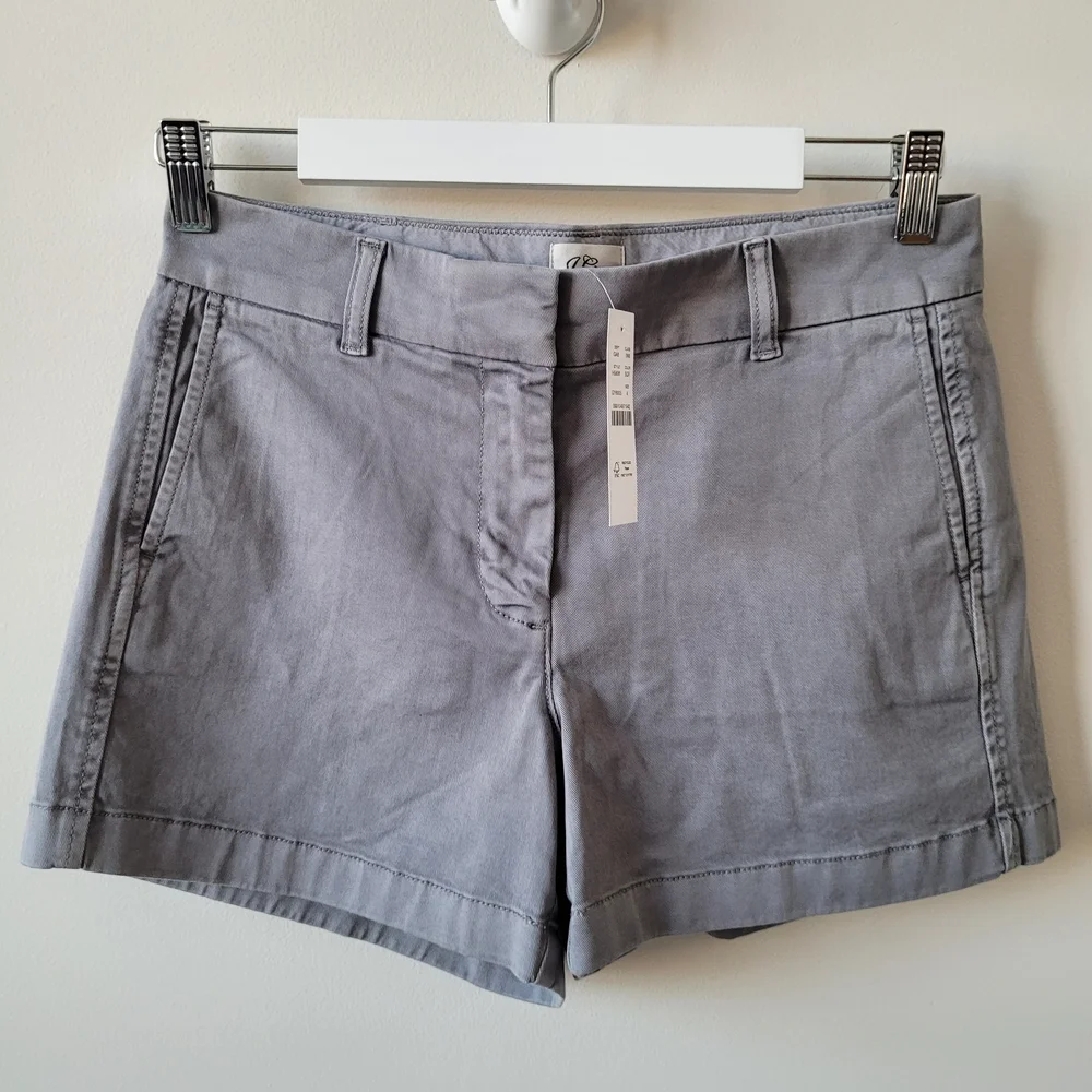 J. Crew Women's Shorts Collection of 4 - Light Pink, Blue, Gray, Pink Size 4